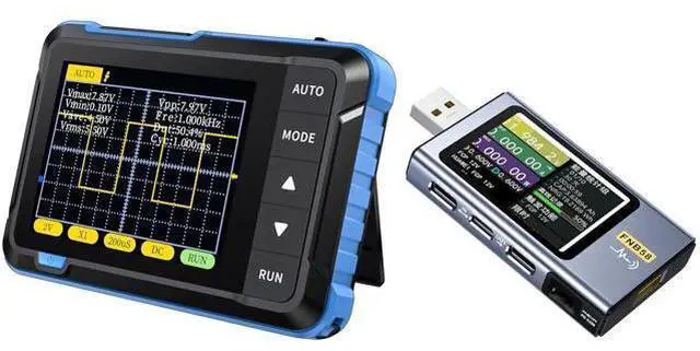 Main image of 200KHz Bandwidth Oscilloscope and USB Tester