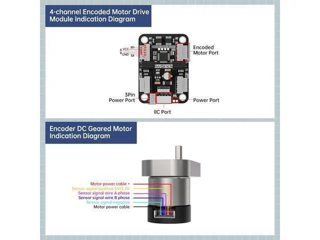 Alt view image 4 of 7 - Robot Tracked Tank Car Chassis with Encoder DC Motor, Suspension Shock Absorption Chassis Car Full-Metal Robotic Moving Platform Track for Arduion RPi Microb Jetson Python DIY Smart Robot Maker