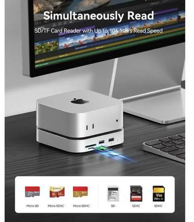 Alt view image 5 of 7 - MiniLink M410P + TPU Case for Mac mini M4