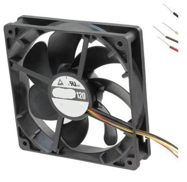 Main image of 9S1212P4M01 12VDC Fan 119X119X25mm 1.56W 4wire 1850RPM