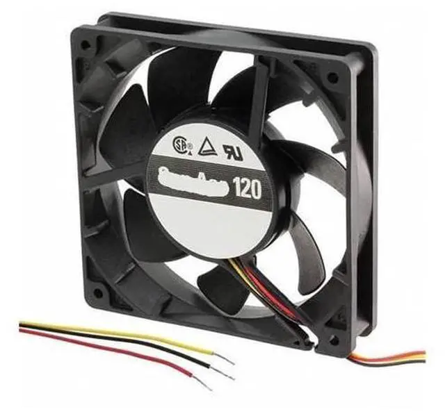 Main image of 9G1212E1D01 12VDC Fan 119X119X38mm 7.32W 3wire 3100RPM