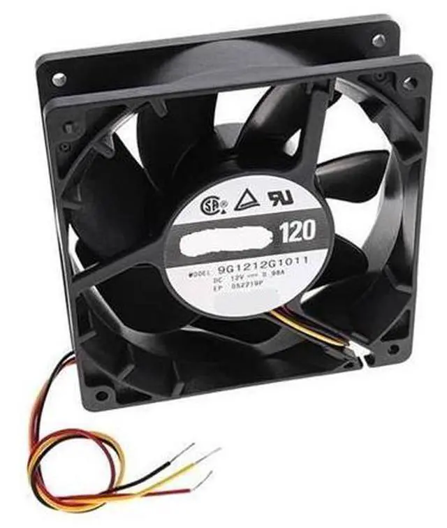 Main image of 9G1212G1011 12VDC Fan 119X119X38mm 11.76W 3wire 3600RPM