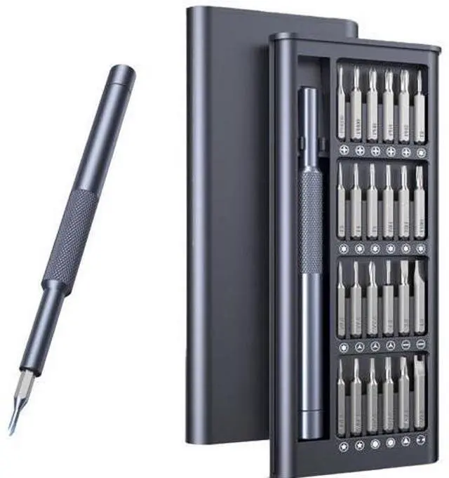 Main image of 25-IN-1 Precision Small Screwdriver Set, Professional Mini Bit Tool Set for Glasses, Watch, Ring Doorbell, ElectronicComputerhigh-strength steel Screw DriverMagneticGift for Mens