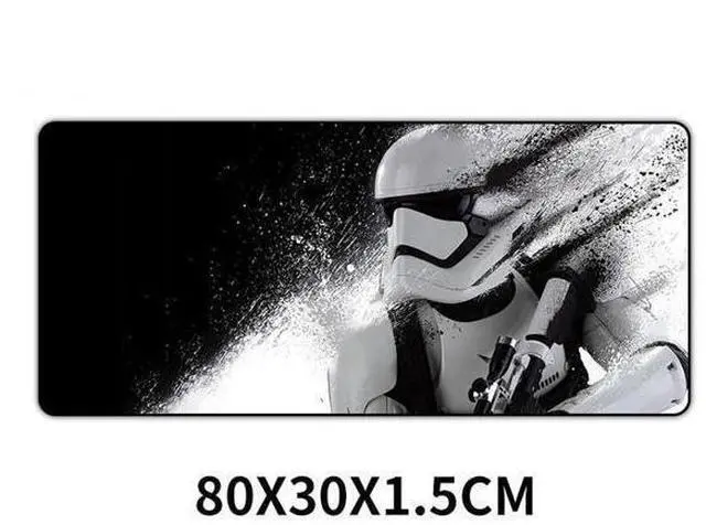 Main image of 80x30cm Star Wars Gaming Mouse Pad XXL Computer Mousepad Large XL Rubber Desk Keyboard Mouse Pad Mat Gamer for Call of Duty 3 Gaming Mouse Pad