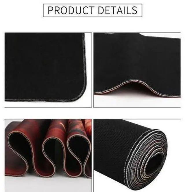 Alt view image 3 of 5 - 80x30cm Star Wars Gaming Mouse Pad XXL Computer Mousepad Large XL Rubber Desk Keyboard Mouse Pad Mat Gamer for Call of Duty 3 Gaming Mouse Pad