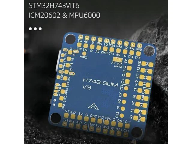 Alt view image 3 of 7 - High Performances MATEK H743-SLIM V3 Flight Controller with Built-in No Current Sensor Perfect for FPV Aircrafts