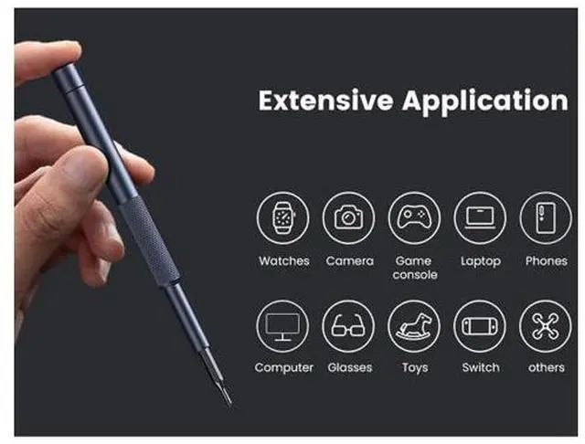 Alt view image 5 of 7 - 25-IN-1 Precision Small Screwdriver Set, Professional Mini Bit Tool Set for Glasses, Watch, Ring Doorbell, ElectronicComputerhigh-strength steel Screw DriverMagneticGift for Mens