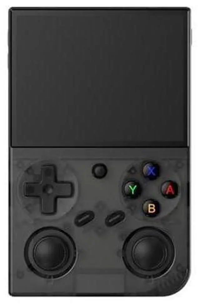 Main image of G350 Retro Handheld Game Console , G350 Retro Gaming Console 3.5'' IPS Screen Linux System 20+Emulators Pre-Installed 4371 Games Retro Game Console Black