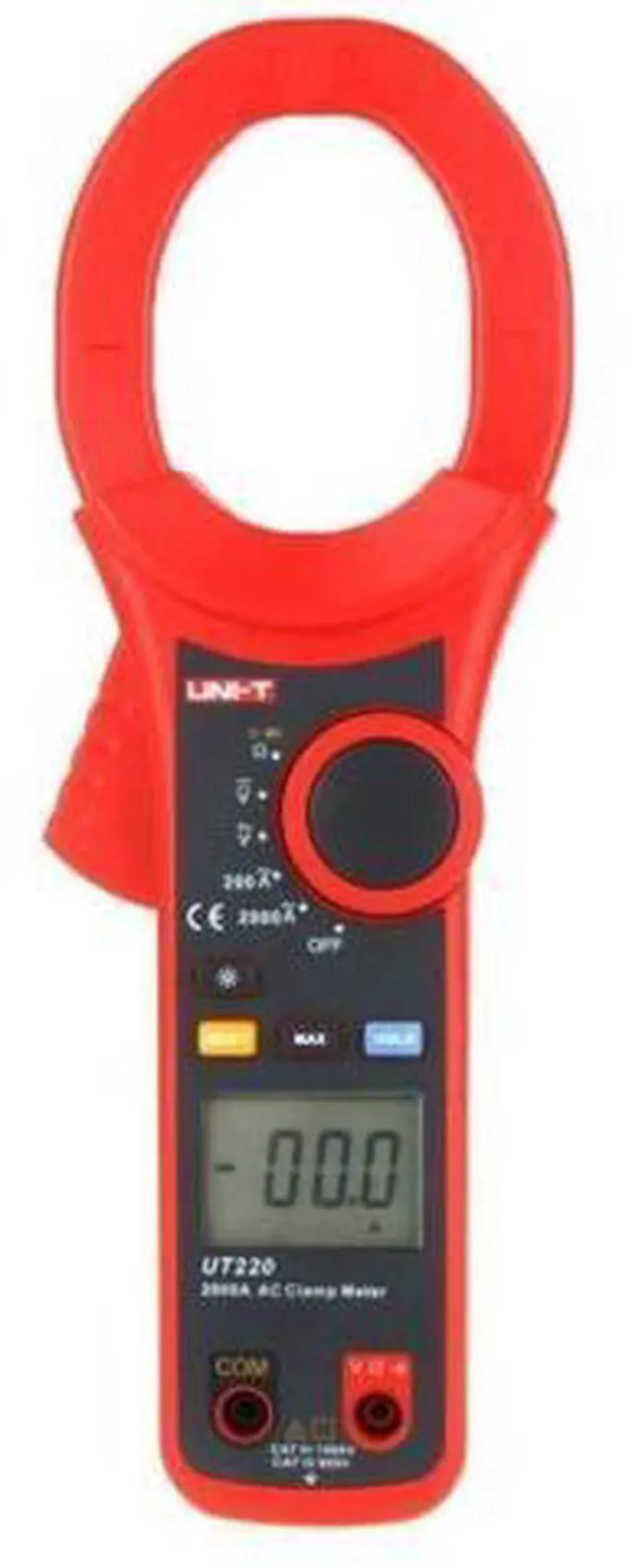 Main image of UT220 UT221 UT222 2000A/2500A Digital Clamp Meter AC DC Current Voltage Meter Auto Range Multimeter Continuity Buzzer/Diode Tester