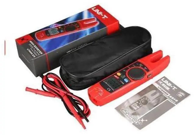 Alt view image 5 of 7 - Multimeter clamp Meter UT256A UT256B Ture RMS Digital Clamp Fork Meter Multimeter AC/DC Voltage Current Resistance Capacitance NCV Test Backlight(UT256A)