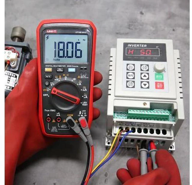 Alt view image 3 of 7 - UT15B UT17B UT18B Max VFD Multimeter Digital Ammeter Voltmeter Resistance Capacitance Frequency Duty Cycle Multi Meter(UT15B Max)