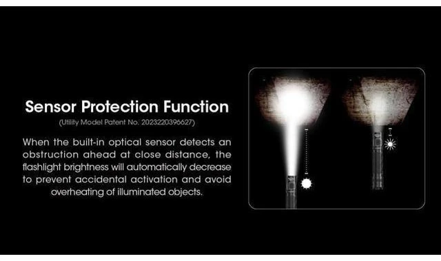 Alt view image 7 of 7 - MH12 Pro Tactical Flashlight, 3300 Lumen high Lumen USB-C Rechargeable Long Throw Compact EDC Duty Light with Holster and Lumentac Organizer