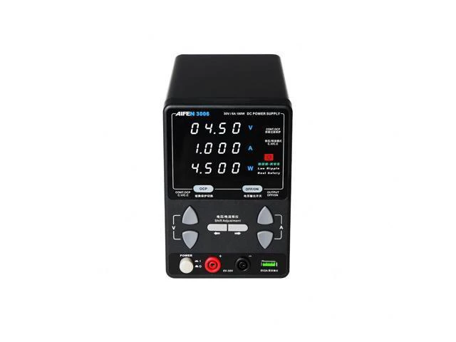 Alt view image 2 of 6 - 3006 30V 6A 180W DC Power Supply Adjustable Laboratory Power Supply 110/220V Regulator for Electron Repair(Power Supply 110v)