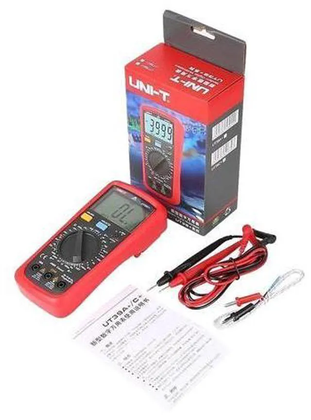 Alt view image 5 of 6 - UT39C+ Digital Multimeter Auto Range with LCD Backlight Data Hold Multimetro Tester (UT39C+)