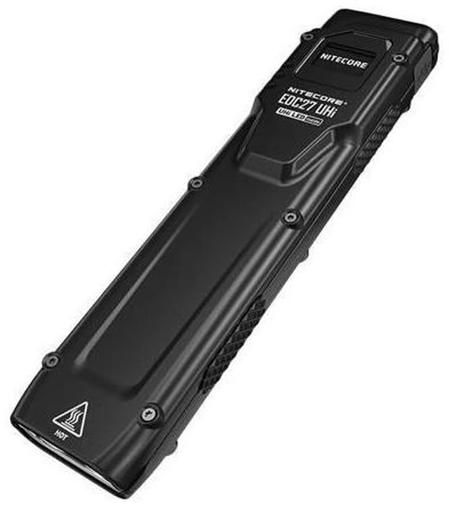 Alt view image 2 of 7 - EDC27 UHi Flat EDC Flashlight, 3100 Lumen, USB-C Rechargeable, High Lumen Slim with Digital Display Sticker