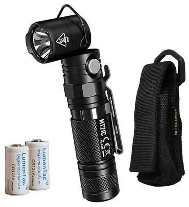 Main image of MT21C 1000 Lumen 90 Degree Tiltable Head Multifunction LED Flashlight with LumenTac Batteries for Work and Everyday Carry