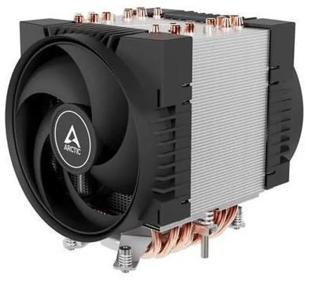 Main image of ARCTIC Freezer 4U-SP5 CPU Cooler Server for AMD SP5, 4U & UP, AMD EPYC, 2 x 120 mm Fans, 300-3300 rpm, 4 Pin PWM Connector, 10 Heatpipes, LGA6096