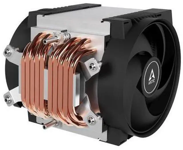 Alt view image 2 of 3 - ARCTIC Freezer 4U-SP5 CPU Cooler Server for AMD SP5, 4U & UP, AMD EPYC, 2 x 120 mm Fans, 300-3300 rpm, 4 Pin PWM Connector, 10 Heatpipes, LGA6096