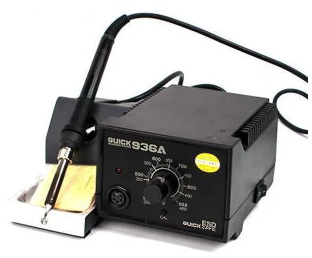 Main image of 936A 60W welding equipment anti-static constant temperature soldering station with regulator soldering iron rework station