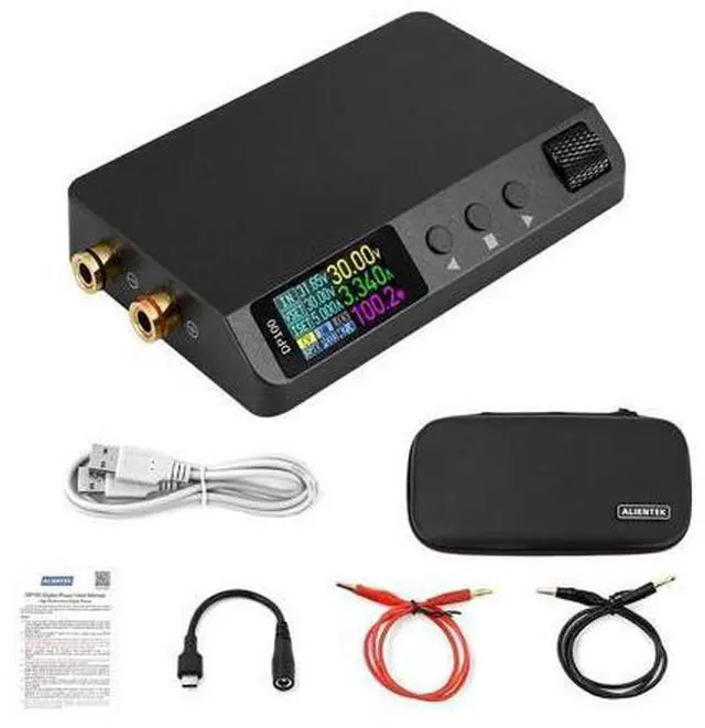 Main image of DP100 DC Power Supply Variable, 30V 5A Bench Supply, Adjustable Regulated Digits Display Mini Portable Lab Voltage Regulator Switch 100W (DP100-1)