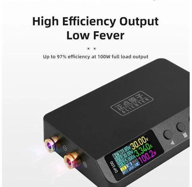 Alt view image 2 of 7 - DP100 Pocket Digital DC Power Supply, 0.01V/1mA High Precision 30V 5A Programmable Bench Supply, PD/QC Fast Charge, PC Software, Overload Protection(DP100-C2C)