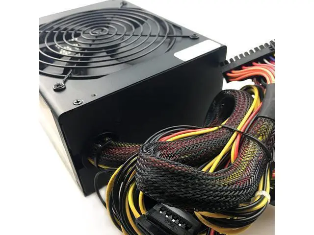 Alt view image 3 of 6 - 1800 PC Desktop Power Supply PSU Gold Power 1800W BTC Power Supply for R9 380 RX 470 RX480 6 GPU Cards Mining rig ATX Ethereum