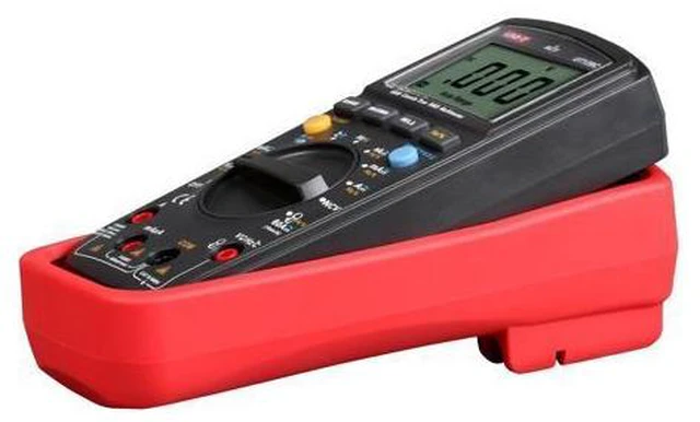 Alt view image 7 of 7 - UT139C CAT III 600V UT139 Series True RMS Digital Multimeter with Frequency,NCV,Resistance, Voltage,Temperature Measurement,Red/Grey