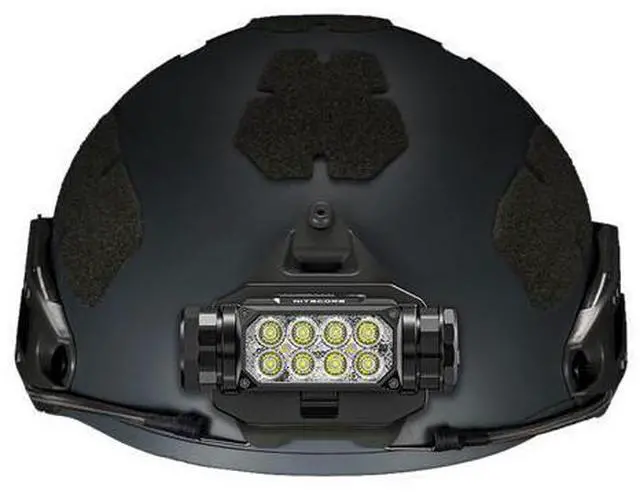 Main image of HC65M UHE 2000 Lumen Tactical Helmet Light Headlamp, NVG Mountable USB-C Rechargeable with Red and White Lights