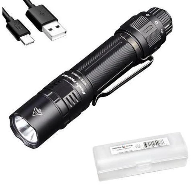 Main image of PD36 TAC Tactical Flashlight, 3000 Lumen USB-C Rechargeable, with LumenTac Organizer