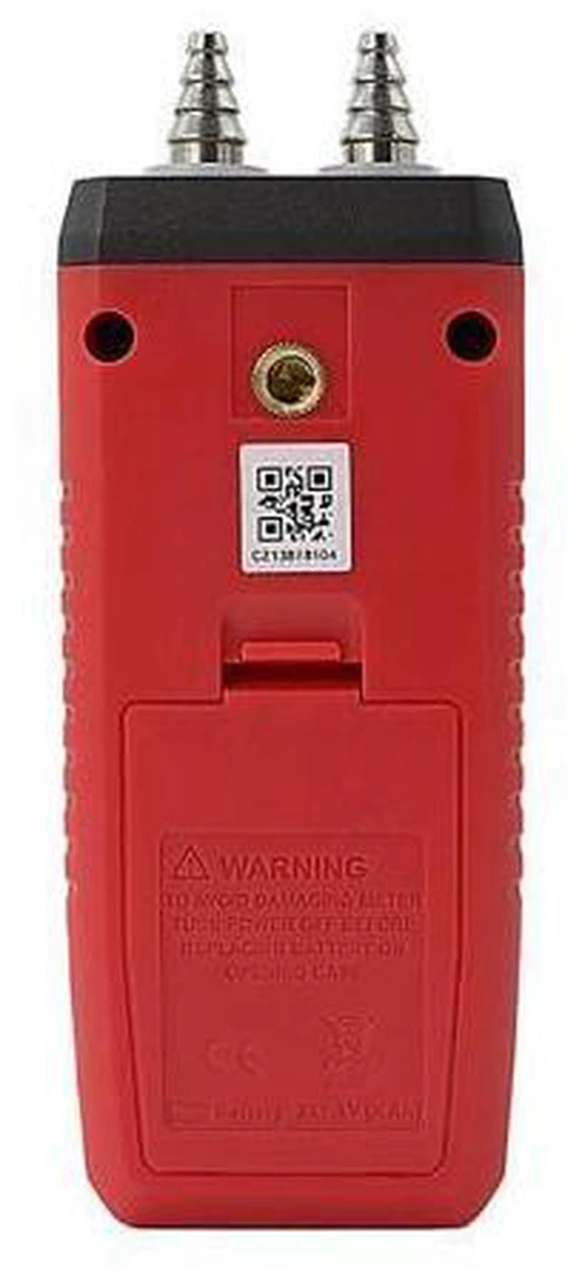Alt view image 5 of 5 - UT366A Digital Manometer Measure P1/P2 Pressure and Measure Wind Speed with Certificates: CE, UKCA