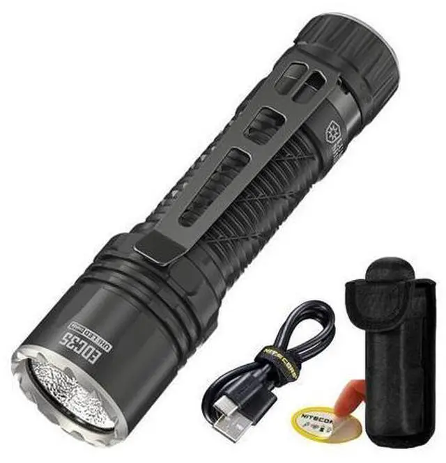 Main image of EDC35 5000 Lumen EDC Flashlight, USB-C Rechargeable, High Power Super Bright Sticker for Everyday Carry
