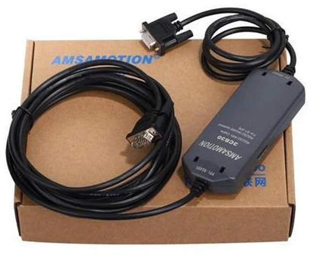 Alt view image 3 of 5 - RS232 PPI Cable PC-RS232 PPI-RS485 Isolated for S7-200 PLC Programming Cable 6ES7901-3CB30-0XA0 Support WIN7/XP(PC-PPI Isolation)