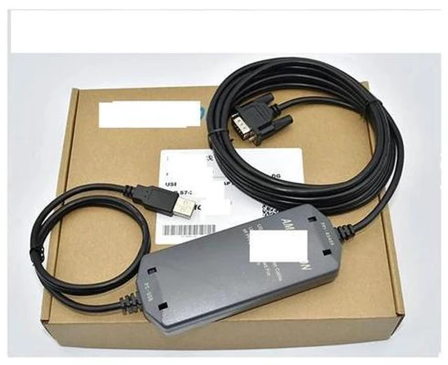 Alt view image 2 of 5 - RS232 PPI Cable PC-RS232 PPI-RS485 Isolated for S7-200 PLC Programming Cable 6ES7901-3CB30-0XA0 Support WIN7/XP(PC-PPI Isolation)