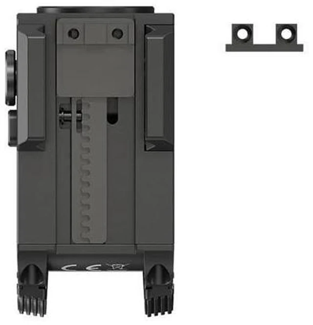 Alt view image 2 of 6 - NPL25 900 Lumen Compact Weaponlight, USB Rechargeable Magnectic Charging, Rail Mounted Tactical Flashlight with Adjustable Sliding Rail