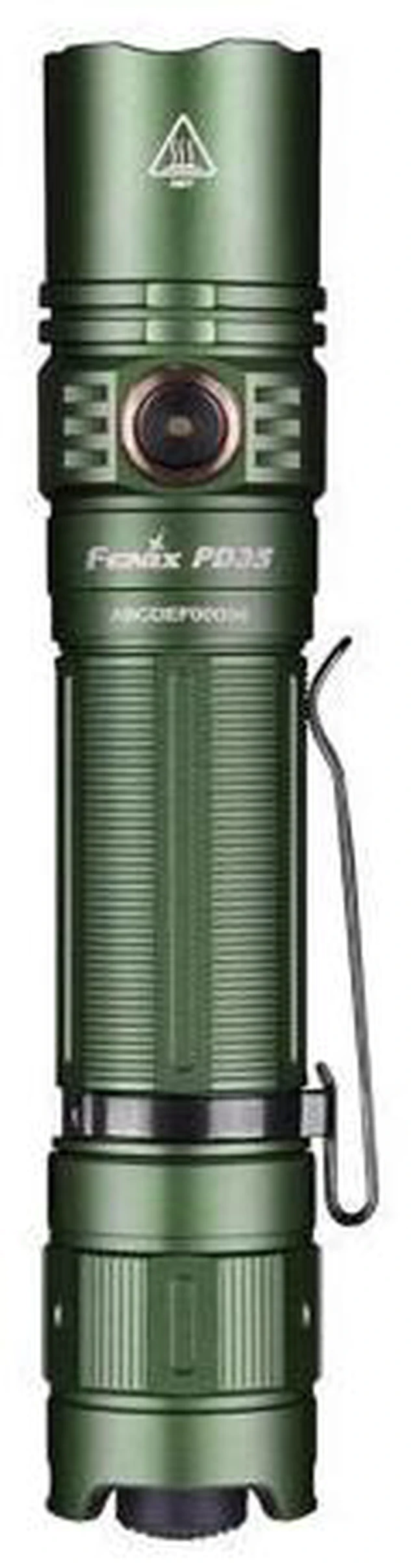 Alt view image 2 of 7 - PD35 v3.0 Rechargeable Tactical Flashlight, 1700 Lumens EDC Light with Organizer (Green)