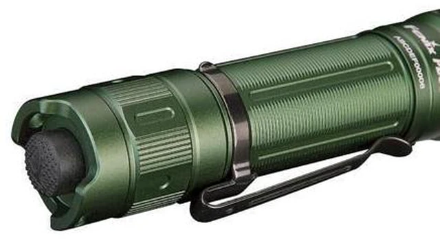Alt view image 3 of 7 - PD35 v3.0 Rechargeable Tactical Flashlight, 1700 Lumens EDC Light with Organizer (Green)