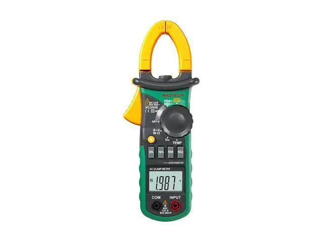 Alt view image 2 of 6 - MS2000G MS2001/C MS2006B MS2008 MS2009A/C Digital Clamp Meter Current Pliers Voltage Circuit Tester Pincers Multimeter Homeheld Professional Electrical Tool(MS2008B)