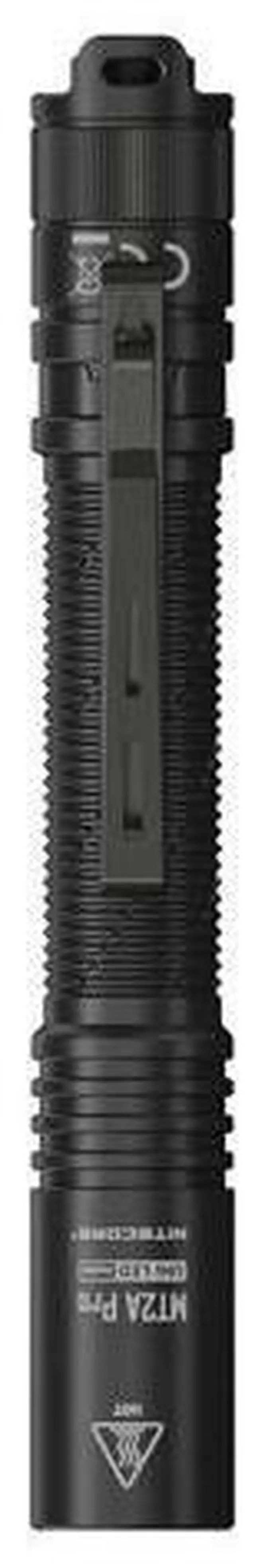 Alt view image 2 of 7 - MT2A Pro EDC Flashlight, 1000 Lumen, USB Rechargeable, 2X AA Battery Compatible Penlight with Carrying Holster