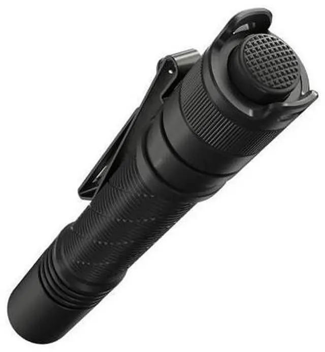 Alt view image 4 of 7 - MT2A Pro EDC Flashlight, 1000 Lumen, USB Rechargeable, 2X AA Battery Compatible Penlight with Carrying Holster