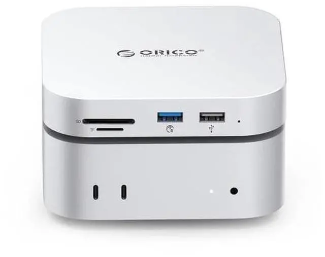 Main image of MiniMate SE Mac mini M4 512GB Storage & Docking Station, External SATA SSD (Non-Removable) 5Gbps(480MB/s), USB A*4, USB-C, SD/TF 3.0, 3.5mm Audio, Includes 2 Cables M4SE