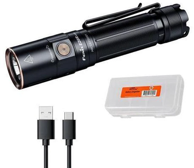 Main image of E28R V2.0 EDC Flashlight, 1700 Lumen USB-C Rechargeable Compact Pocket Size with Magnetic Tail
