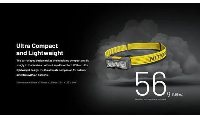 Alt view image 5 of 7 - NU27 (600 Lumens) & NU25 UL (400 Lumens) Headlamp Bundle USB-C Rechargeable Running & Camping Headlamps with White & Red Light Options