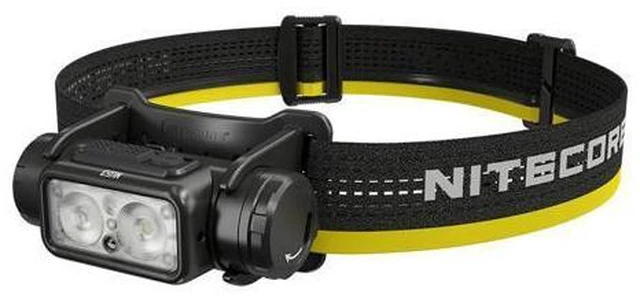 Alt view image 3 of 7 - NU53 1800 Lumen Headlamp, USB-C Rechargeable, Long Runtime, Industrial Work and Outdoor Headlamp with White & Red Auxiliary Lights