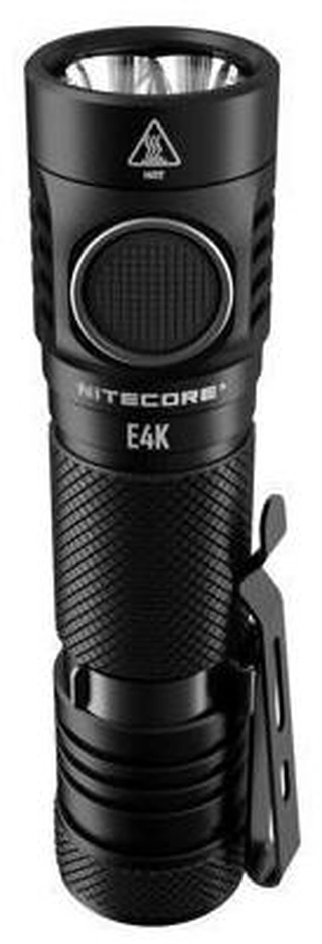 Alt view image 2 of 7 - E4K 4400 Lumen EDC Compact Rechargeable Flashlight with LumenTac Organizer