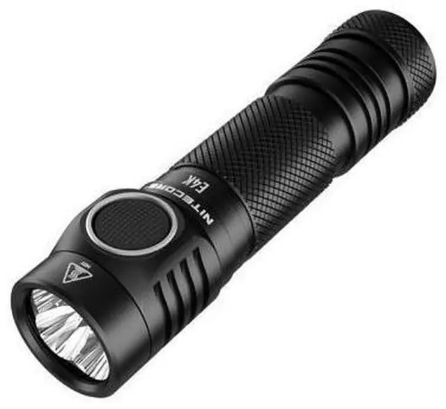 Alt view image 4 of 7 - E4K 4400 Lumen EDC Compact Rechargeable Flashlight with LumenTac Organizer