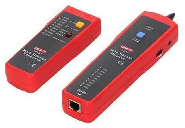 Alt view image 2 of 5 - Cable and Network Tester UT682 UT682D Wire Tracker Toner Probe Telephone Line Network Cable Ethernet LAN Tester Calibration Detector Line Finder(UT682)