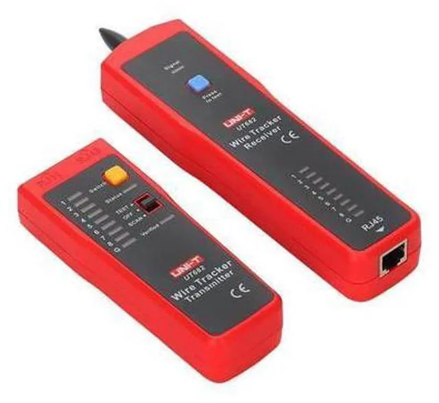 Alt view image 3 of 5 - Cable and Network Tester UT682 UT682D Wire Tracker Toner Probe Telephone Line Network Cable Ethernet LAN Tester Calibration Detector Line Finder(UT682)