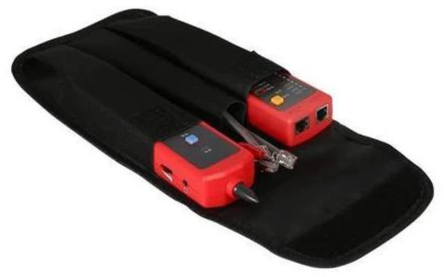 Alt view image 4 of 5 - Cable and Network Tester UT682 UT682D Wire Tracker Toner Probe Telephone Line Network Cable Ethernet LAN Tester Calibration Detector Line Finder(UT682)