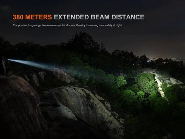 Alt view image 4 of 7 - PD35R ACE 2000 Lumens Multi-Mode USB-C Rechargeable Tactical Flashlight with Customizable Output Level Selections and Lumentac Organizer