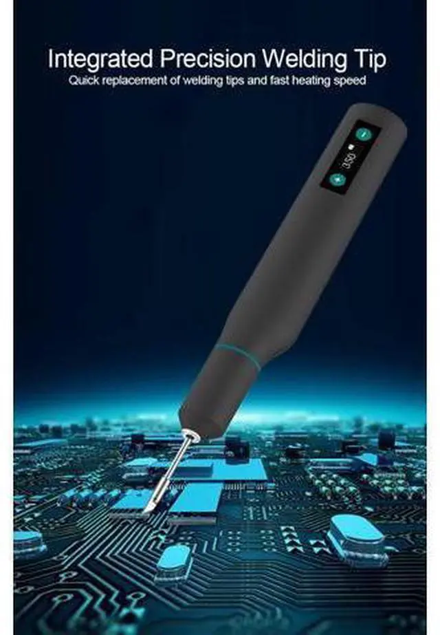 Alt view image 7 of 7 - TS1 Smart Portable Soldering Iron Integrated Precision Welding Tip LCD Display, Stable Temperature, Repair Tools